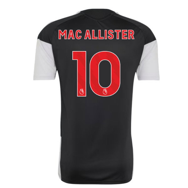 2026-2027 Liverpool Training Jersey (Black) (Mac Allister 10)