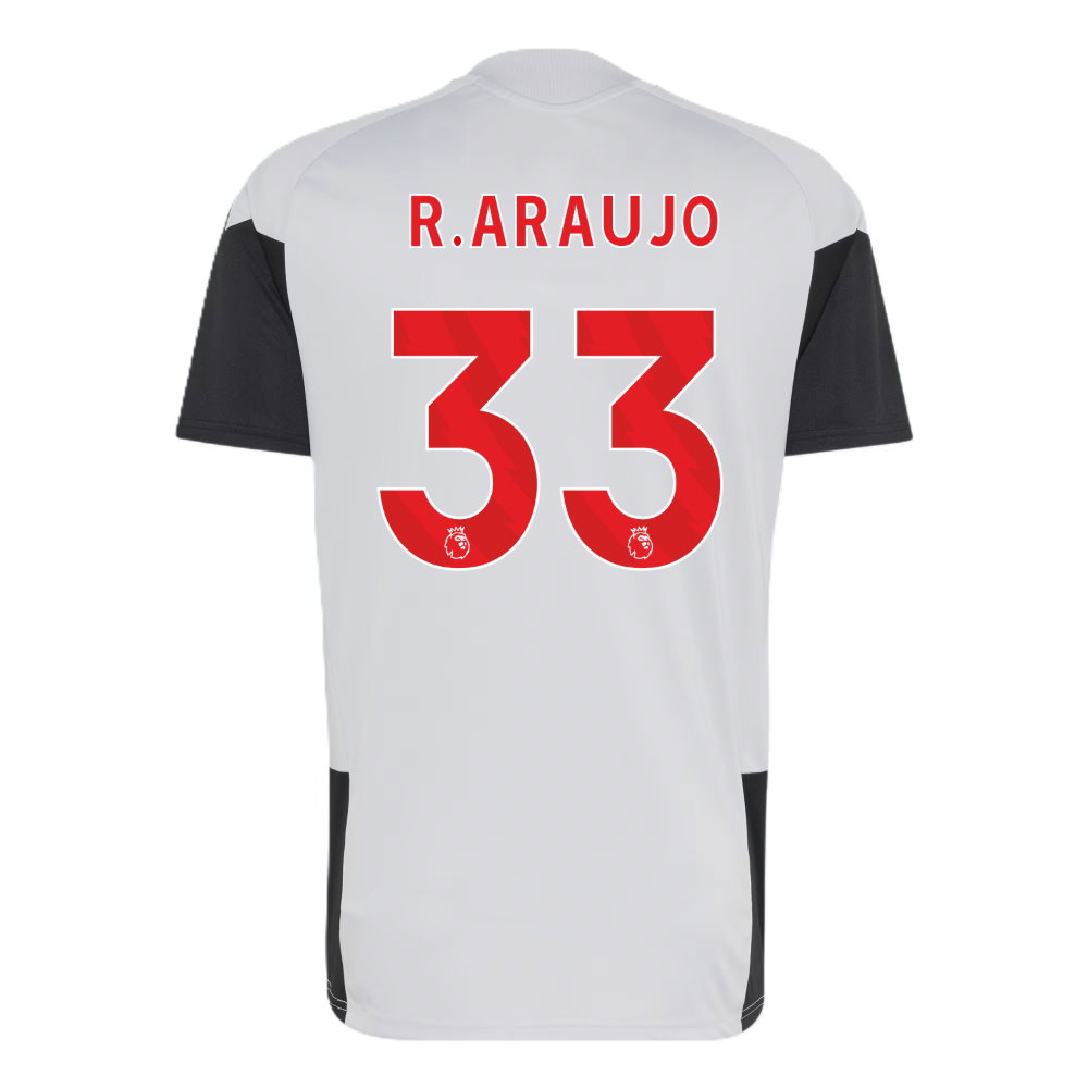 2026-2027 Liverpool Training Jersey (Dash Grey) (R.Araujo 33)