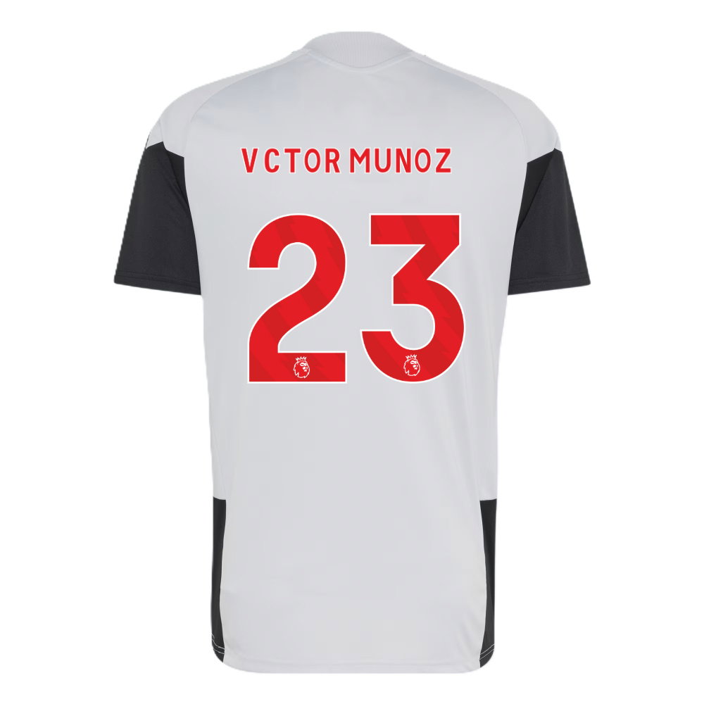 2026-2027 Liverpool Training Jersey (Dash Grey) (Víctor Munoz 23)