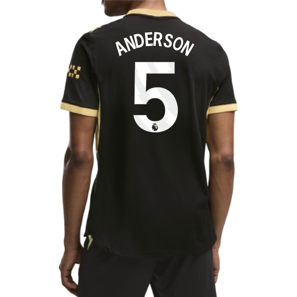 2026-2027 Man City Authentic Away Shirt (Anderson 5)