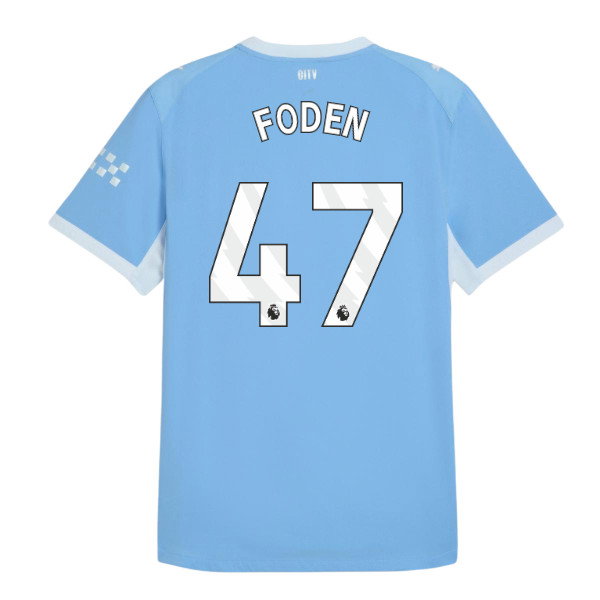 2026-2027 Man City Authentic Home Shirt (Foden 47)