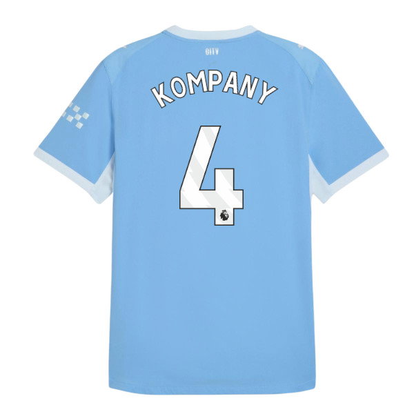 2026-2027 Man City Authentic Home Shirt (Kompany 4)