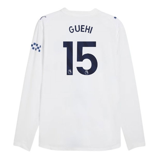 2026-2027 Man City Authentic Long Sleeve Third Shirt (Guehi 15)