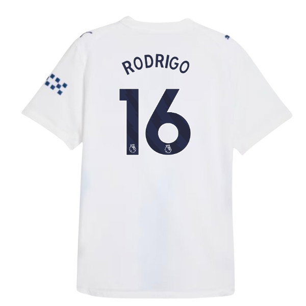2026-2027 Man City Authentic Third Shirt (Rodrigo 16)