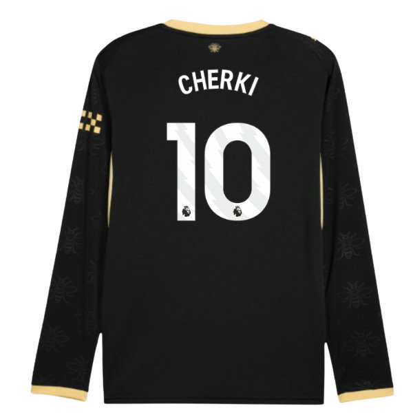 2026-2027 Man City Away Long Sleeve Shirt (Cherki 10)