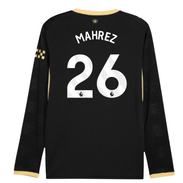 2026-2027 Man City Away Long Sleeve Shirt (Mahrez 26)
