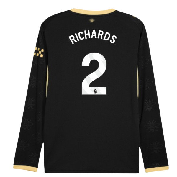 2026-2027 Man City Away Long Sleeve Shirt (Richards 2)