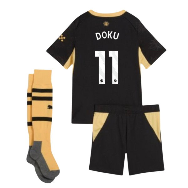 2026-2027 Man City Away Mini Kit (Doku 11)