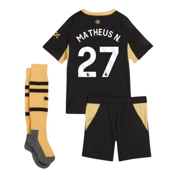 2026-2027 Man City Away Mini Kit (Matheus N. 27)