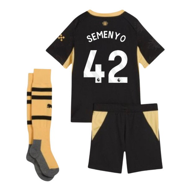 2026-2027 Man City Away Mini Kit (Semenyo 42)