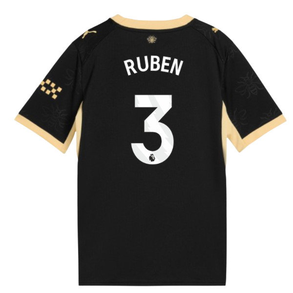 2026-2027 Man City Away Shirt (Kids) (Ruben 3)