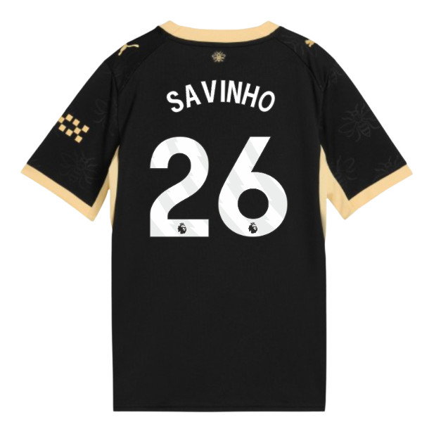 2026-2027 Man City Away Shirt (Kids) (Savinho 26)