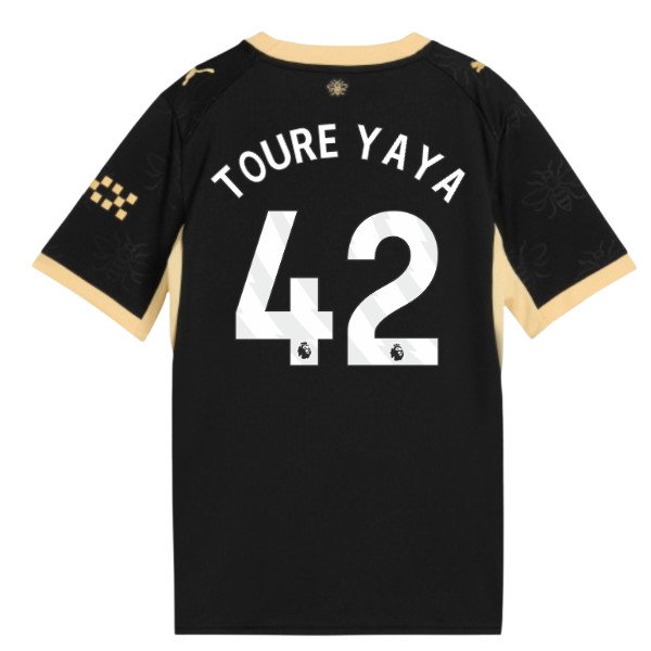 2026-2027 Man City Away Shirt (Kids) (Toure Yaya 42)