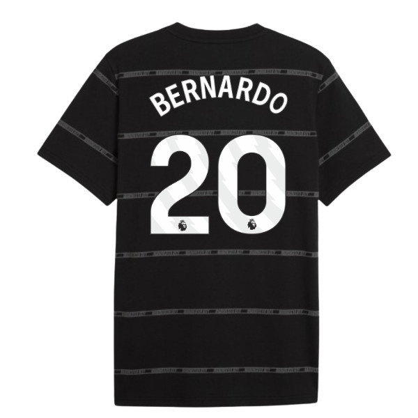2026-2027 Man City ftblCulture Tee AOP (Black) (Bernardo 20)