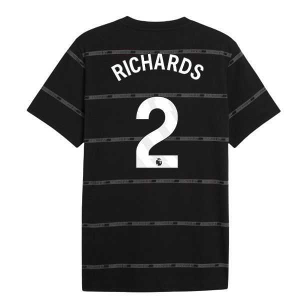 2026-2027 Man City ftblCulture Tee AOP (Black) (Richards 2)
