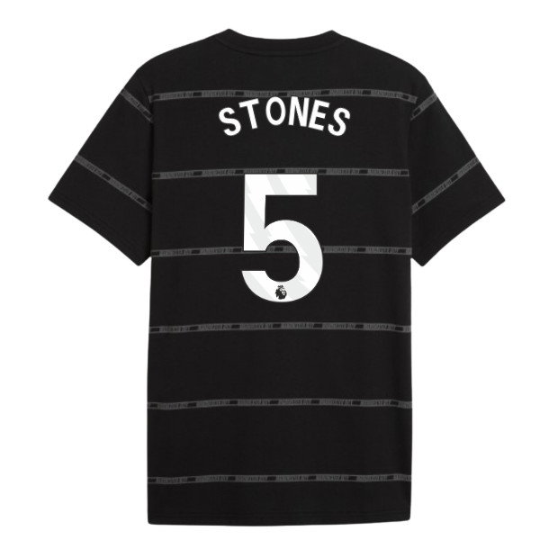 2026-2027 Man City ftblCulture Tee AOP (Black) (Stones 5)