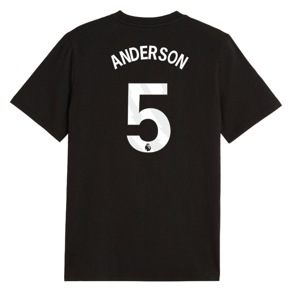 2026-2027 Man City FtblCulture Tee (Black) (Anderson 5)