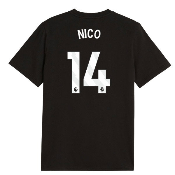 2026-2027 Man City FtblCulture Tee (Black) (Nico 14)