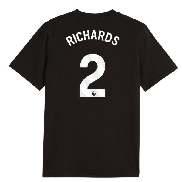 2026-2027 Man City FtblCulture Tee (Black) (Richards 2)