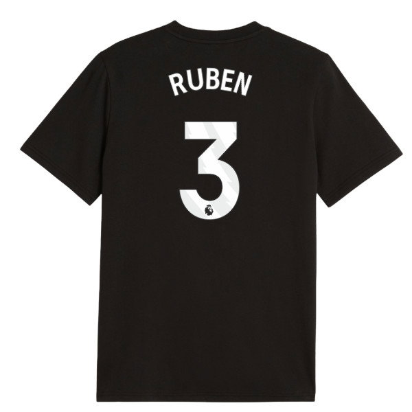2026-2027 Man City FtblCulture Tee (Black) (Ruben 3)