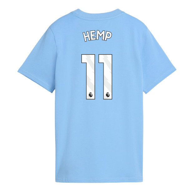 2026-2027 Man City FtblCulture Tee (Light Blue) - Kids (Hemp 11)