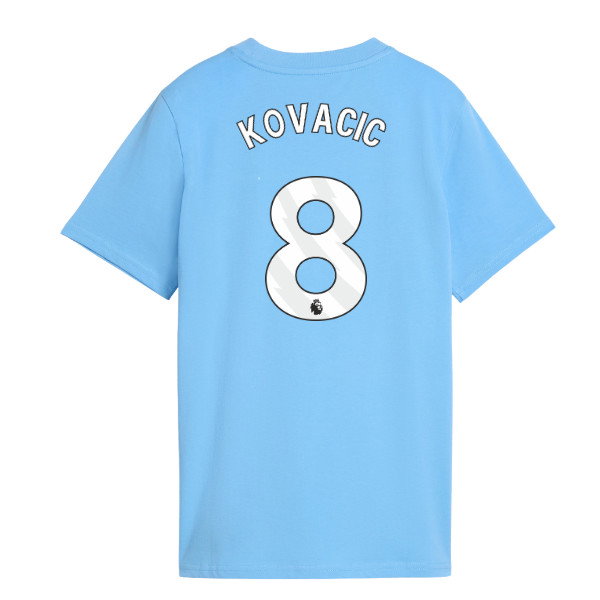 2026-2027 Man City FtblCulture Tee (Light Blue) (Kovacic 8)