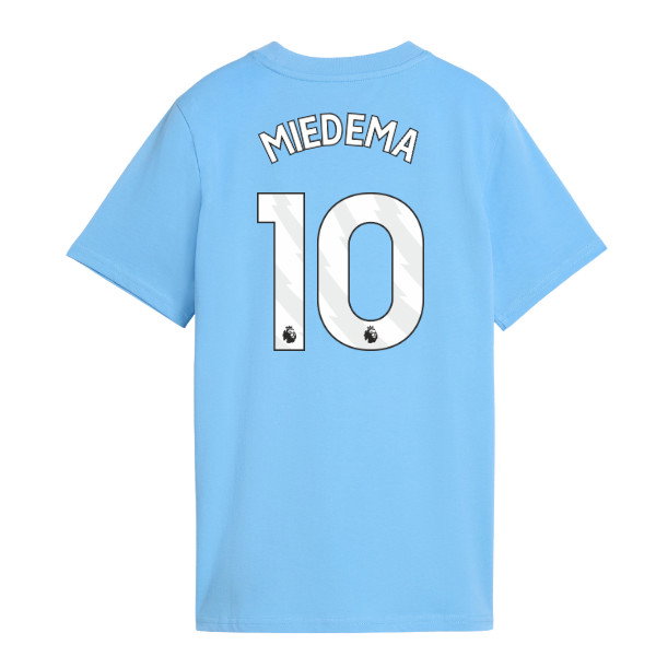 2026-2027 Man City FtblCulture Tee (Light Blue) (Miedema 10)