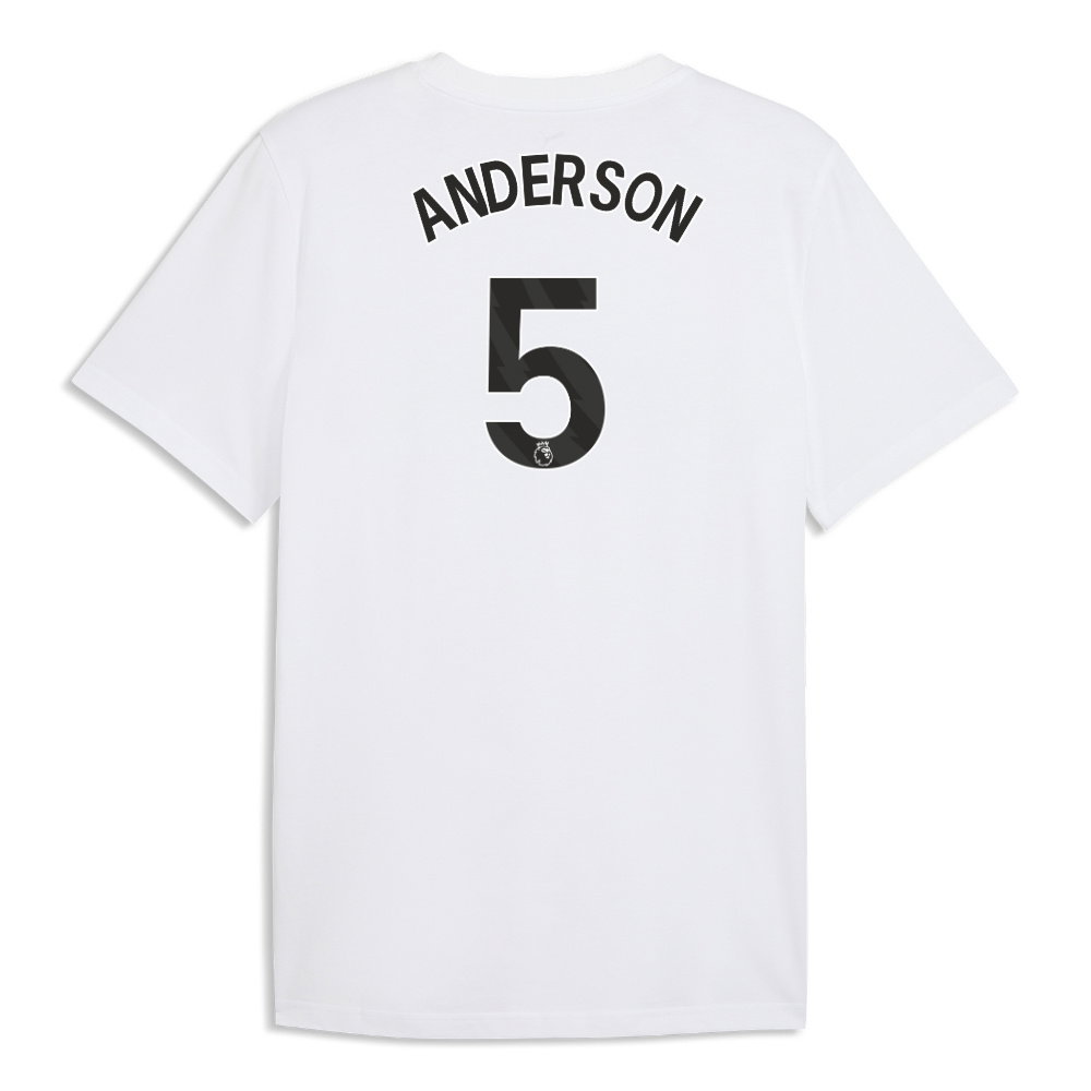 2026-2027 Man City FtblCulture Tee (White) (Anderson 5)