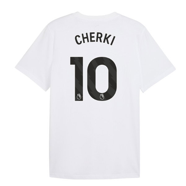 2026-2027 Man City FtblCulture Tee (White) (Cherki 10)