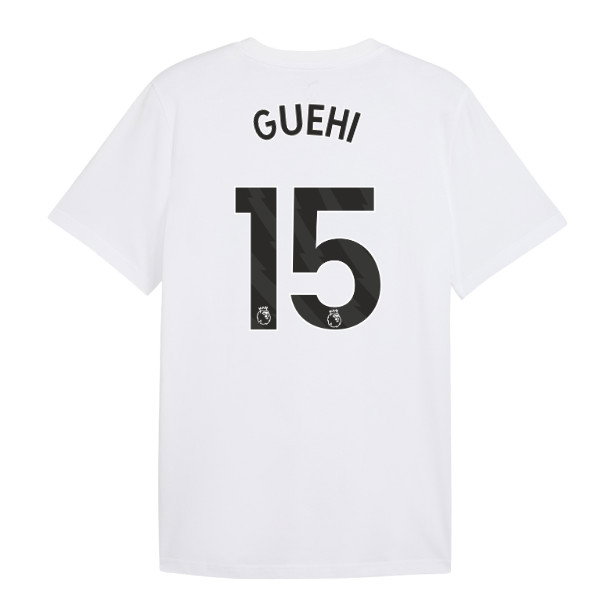 2026-2027 Man City FtblCulture Tee (White) (Guehi 15)