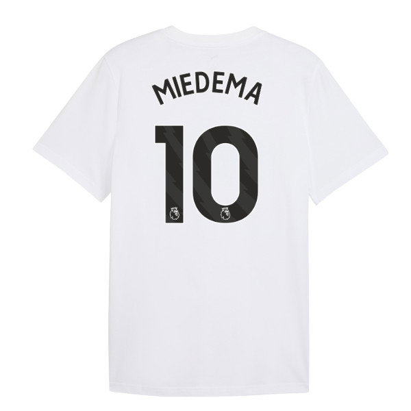2026-2027 Man City FtblCulture Tee (White) (Miedema 10)