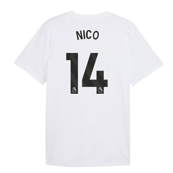 2026-2027 Man City FtblCulture Tee (White) (Nico 14)