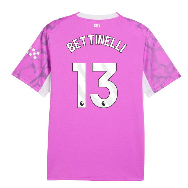 2026-2027 Man City Goalkeeper Shirt (Electric Orchid) (Bettinelli 13)