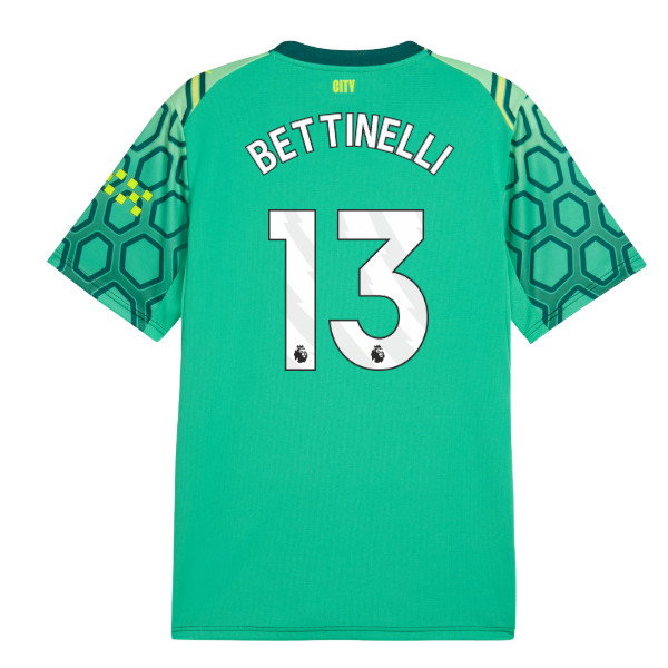 2026-2027 Man City Goalkeeper Shirt (Green) (Bettinelli 13)