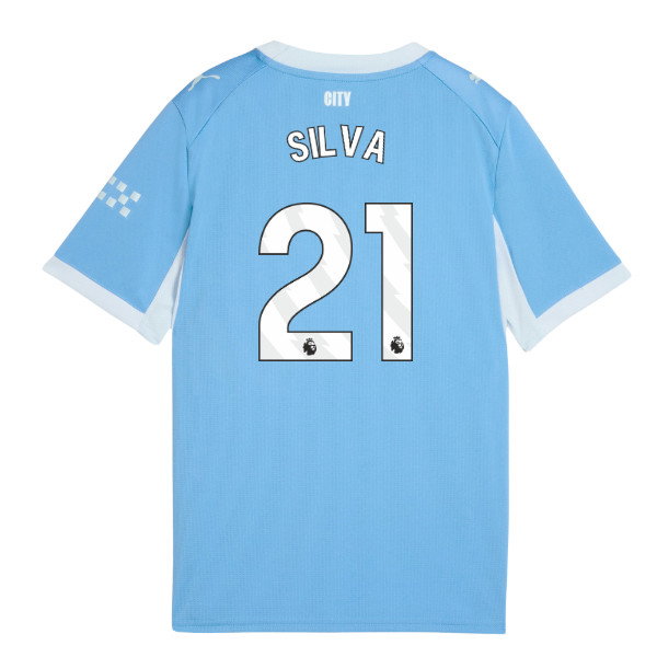 2026-2027 Man City Home Shirt (Kids) (Silva 21)