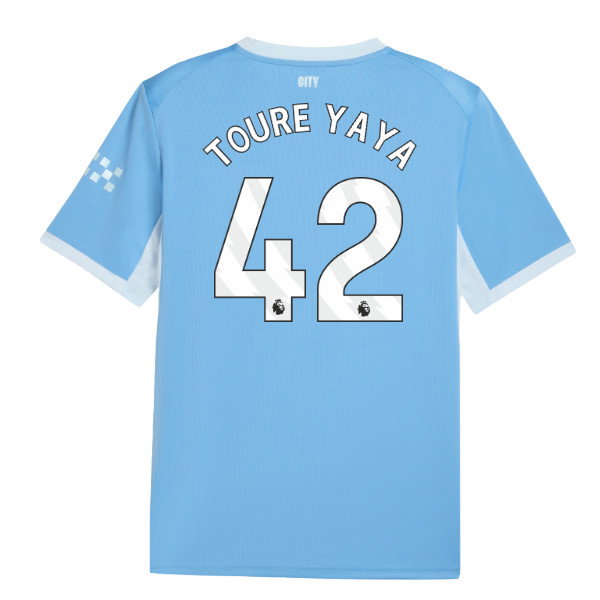 2026-2027 Man City Home Shirt (Toure Yaya 42)
