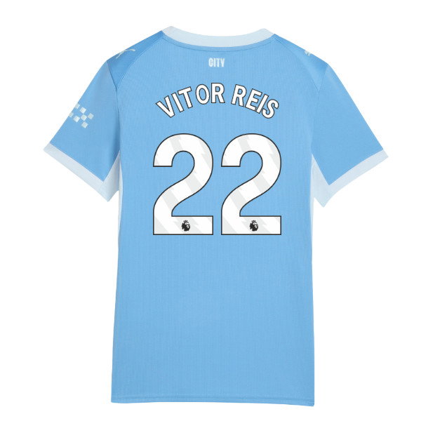 2026-2027 Man City Home Shirt (Womens) (Vitor Reis 22)