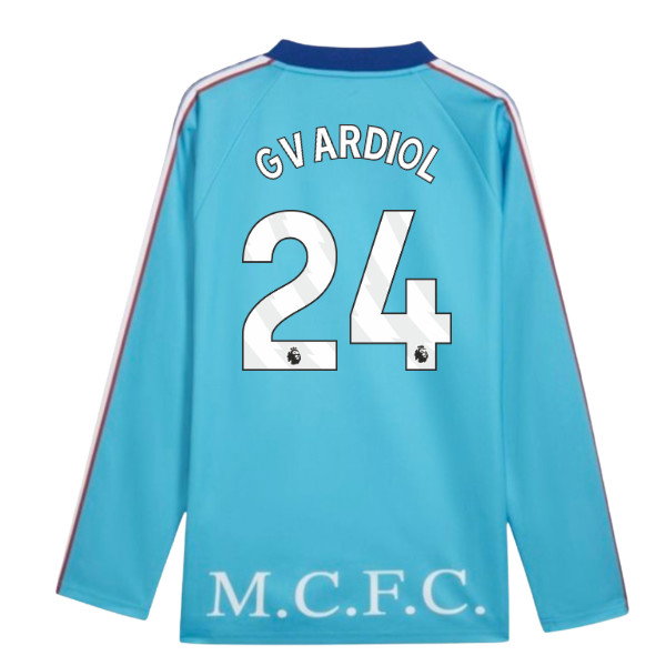 2026-2027 Man City KING Jersey LS (Blue) (Gvardiol 24)