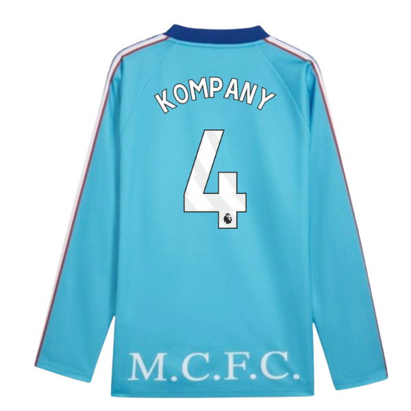 2026-2027 Man City KING Jersey LS (Blue) (Kompany 4)