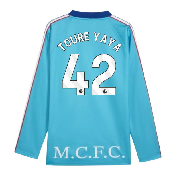 2026-2027 Man City KING Jersey LS (Blue) (Toure Yaya 42)