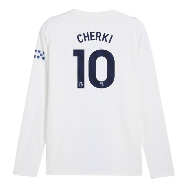 2026-2027 Man City Third Long Sleeve Shirt (Cherki 10)