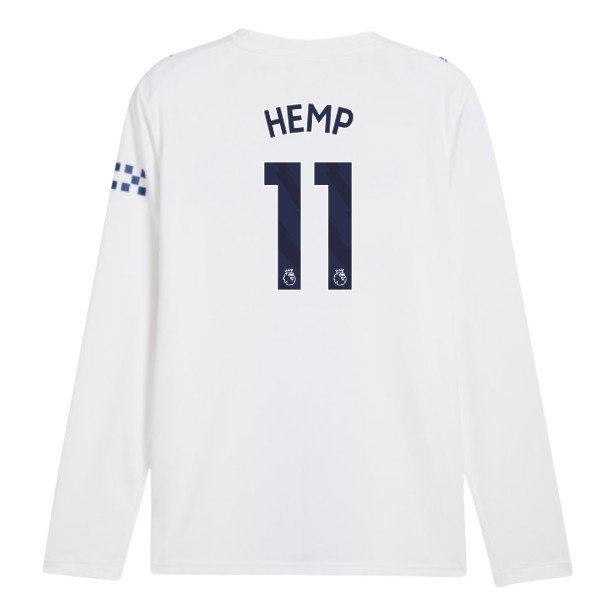2026-2027 Man City Third Long Sleeve Shirt (Hemp 11)