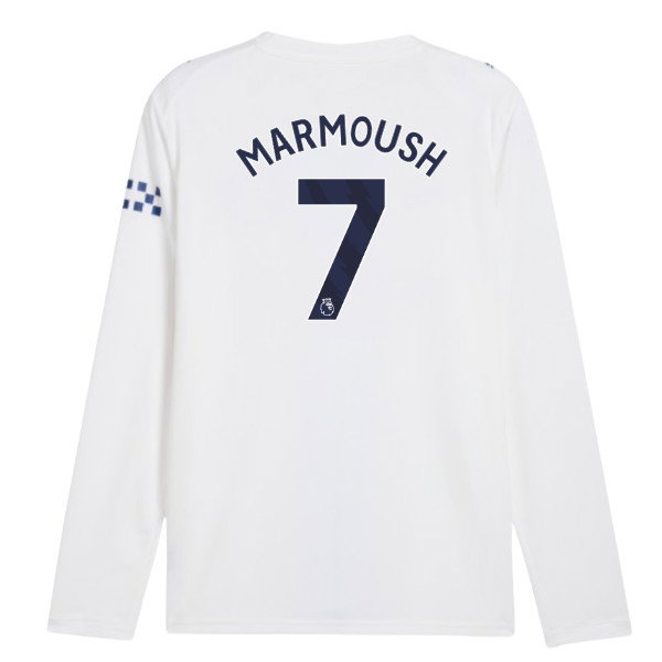 2026-2027 Man City Third Long Sleeve Shirt (Marmoush 7)