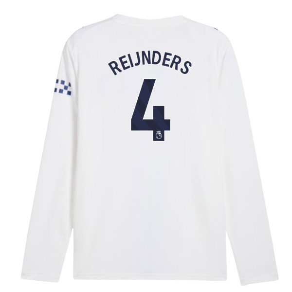 2026-2027 Man City Third Long Sleeve Shirt (Reijnders 4)