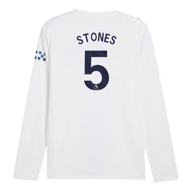 2026-2027 Man City Third Long Sleeve Shirt (Stones 5)
