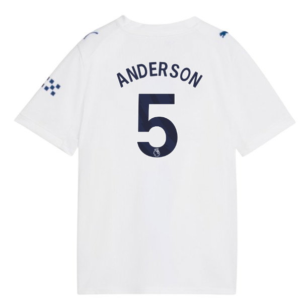 2026-2027 Man City Third Shirt (Kids) (Anderson 5)