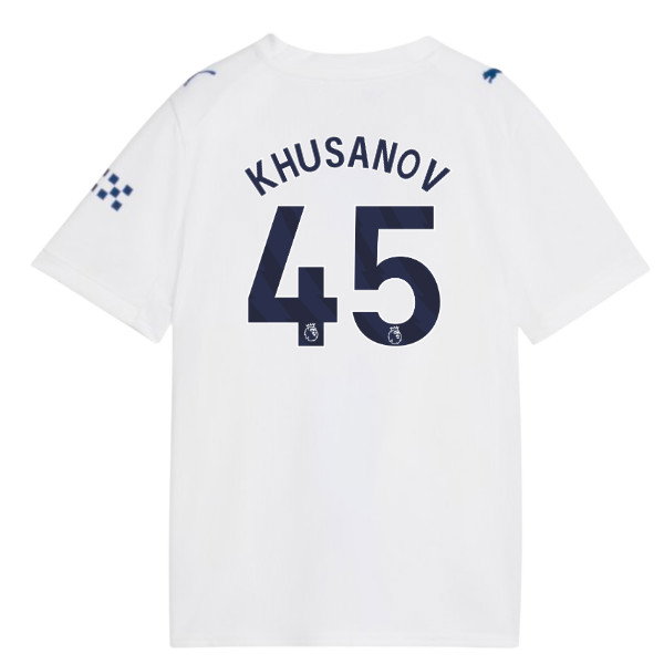 2026-2027 Man City Third Shirt (Kids) (Khusanov 45)