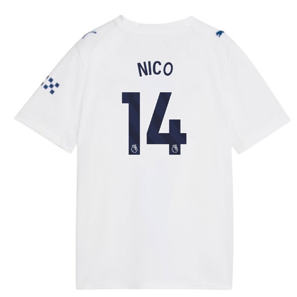 2026-2027 Man City Third Shirt (Kids) (Nico 14)
