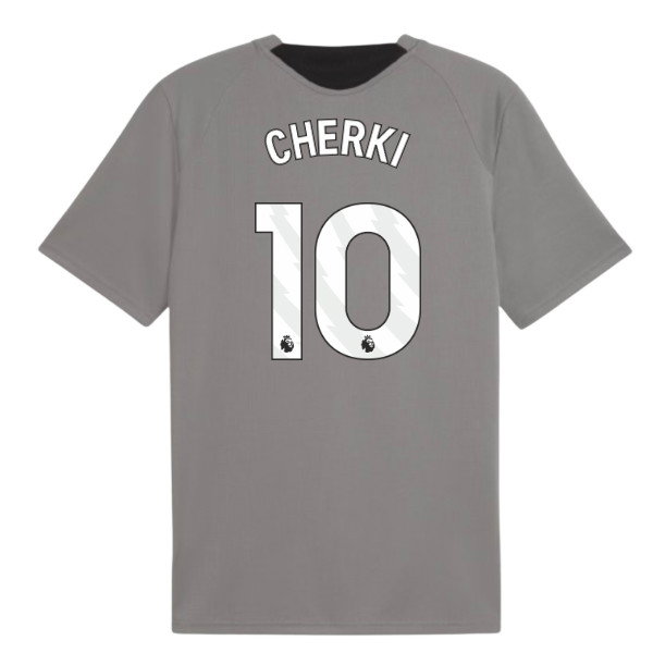 2026-2027 Man City Training Jersey (Cast Iron) (Cherki 10)