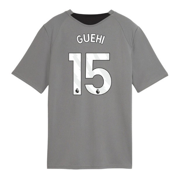 2026-2027 Man City Training Jersey (Cast Iron) - Kids (Guehi 15)